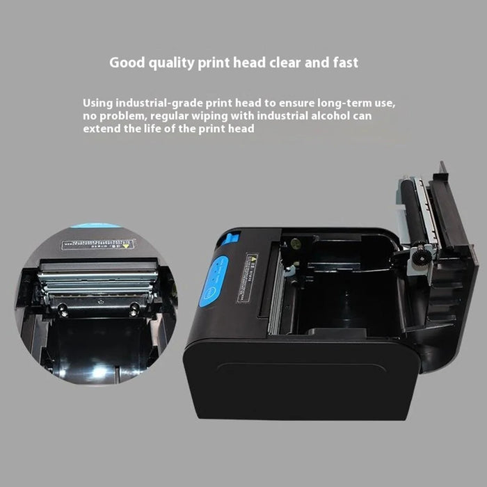 8032III Thermal Receipt Printer with 80mm Printing Paper Width, Support Window System - US Plug - 5