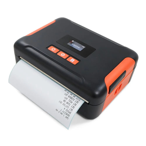 HL40 Cell Phone Bluetooth-compatible USB Thermal Label Printer 4 inch Printing Machine - US Plug - 1