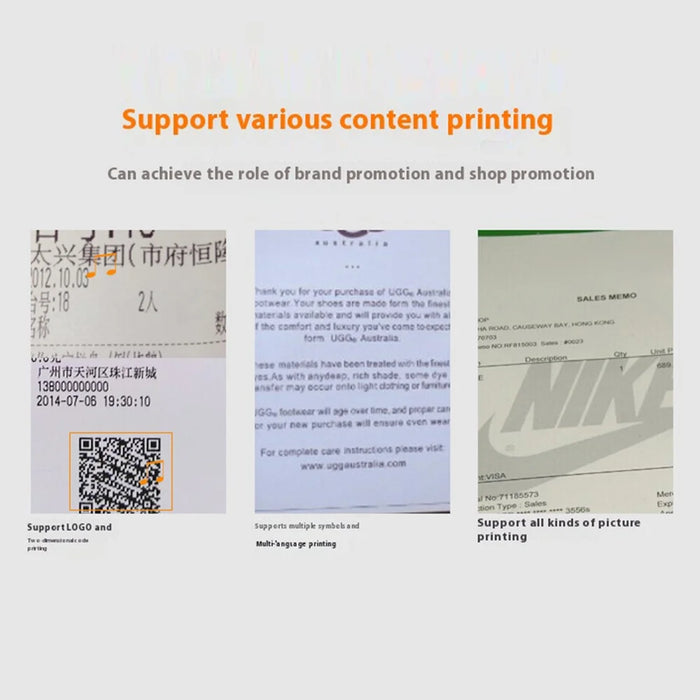 8030III Thermal Receipt Printer with 80mm Printing Paper Width and Auto Cutting Head - US Plug - 6