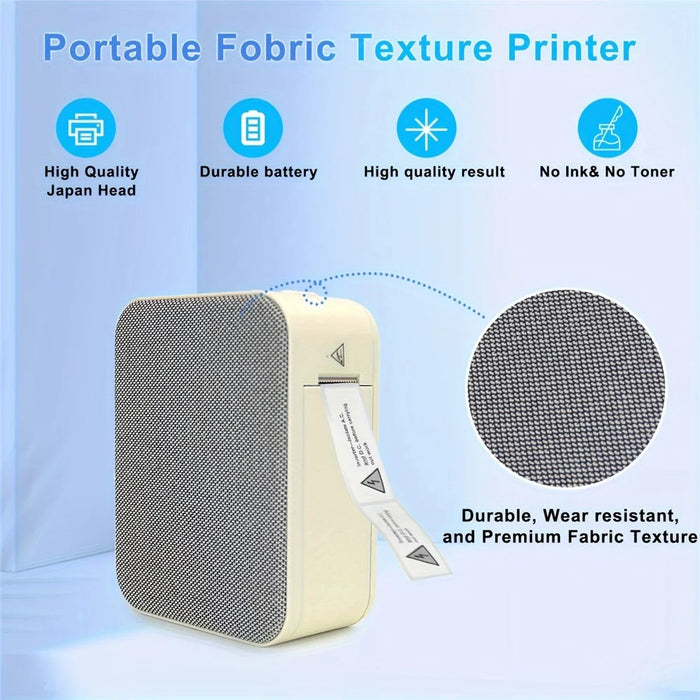 MARKLIFE P15 PLUS Mini Wireless Thermal Printer Bluetooth-compatible Inkless Label Machine - Grey - 6