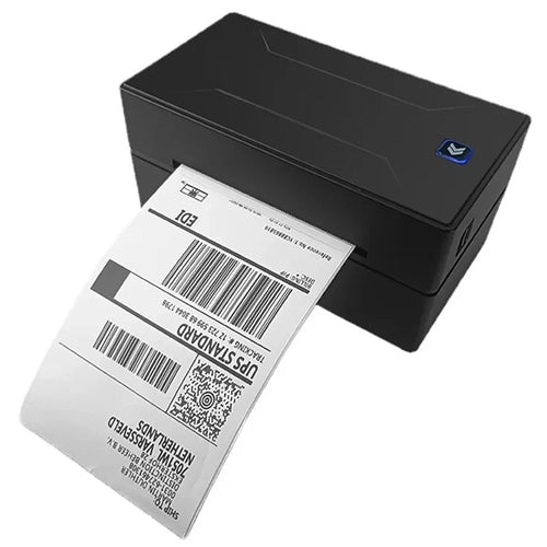 MARKLIFE D100 Mini Bluetooth-compatible Thermal Shipping Label Printer Barcode Printing Device - Black / EU Plug - 1
