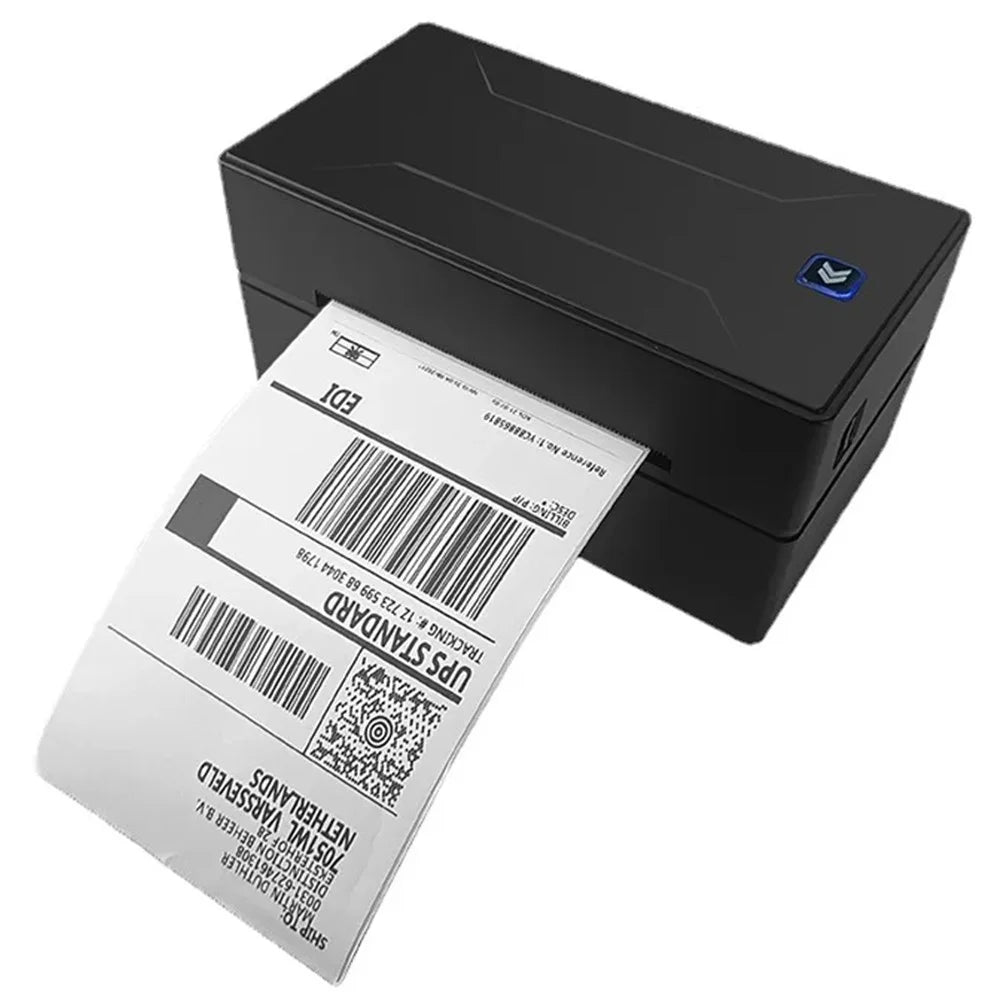 MARKLIFE D100 Mini Bluetooth-compatible Thermal Shipping Label Printer Barcode Printing Device - Black / EU Plug - 1