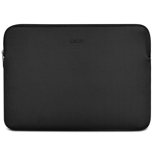WIWU Zero Sleeve 16-inch Laptop Bag Soft Lining Portable Notebook Carrying Pouch - Black - 1