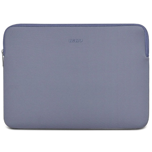 WIWU 14 inch Laptop Sleeve Ultra-Slim Nylon Lycra Notebook Computer Bag Case - Purple - 1