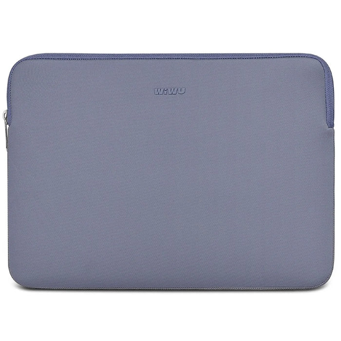 WIWU 14 inch Laptop Sleeve Ultra-Slim Nylon Lycra Notebook Computer Bag Case - Purple - 1