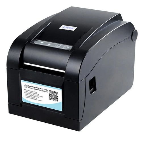 XPRINTER XP-350B Thermal Barcode Printer High Speed USB Label Printing Machine, EU Plug - 1