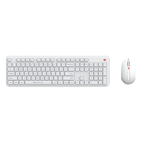 XIAOMI YOUPIN MIIIW MW24PB03 2.4G Wireless Keyboard Mouse Set Computer Mute Keyboard + Mouse, 3rd gen - White - 1