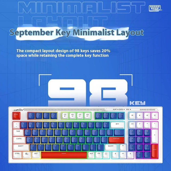 T-WOLF TF610 Backlight USB Wired Gaming Keyboard Mouse Set for Computer Laptop - 3