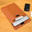 Business Style Waterproof PU Leather Protective Sleeve for 15 / 16-inch Laptop Carrying Case - Brown - 5