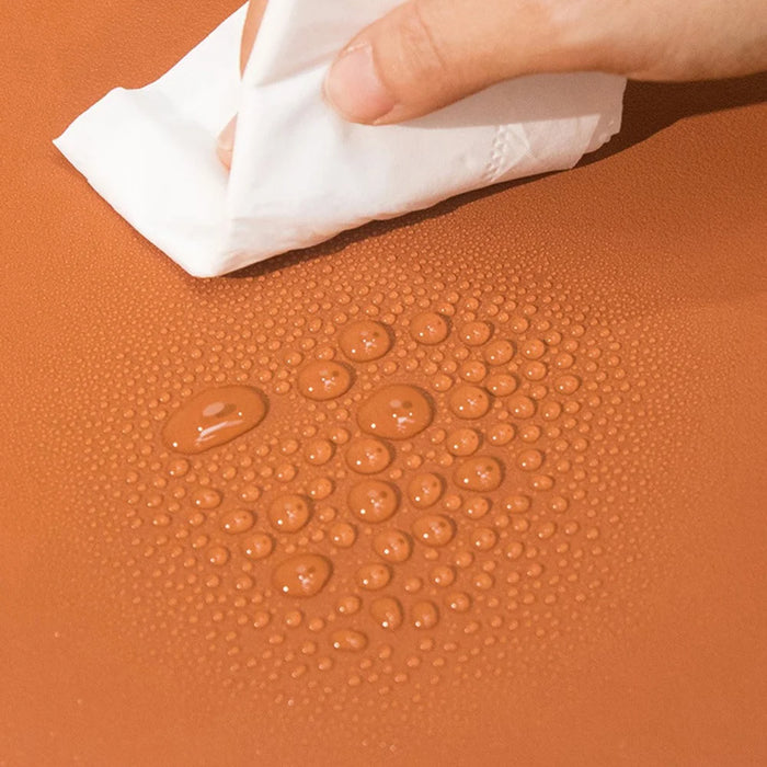 Business Style Waterproof PU Leather Protective Sleeve for 15 / 16-inch Laptop Carrying Case - Brown - 6