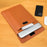Business Style Waterproof PU Leather Carrying Case for 15 / 16-inch Laptop Sleeve with Mini Bag - Brown - 6
