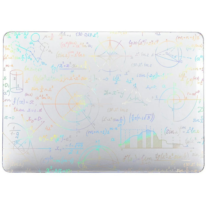 For MacBook Air 13 inch (2026) A3449 / (2025) A3240 / (2024) A3113 / (2022) A2681 Case Cold Stamping Laptops PC Hard Shell - LT-02 Clear - 1