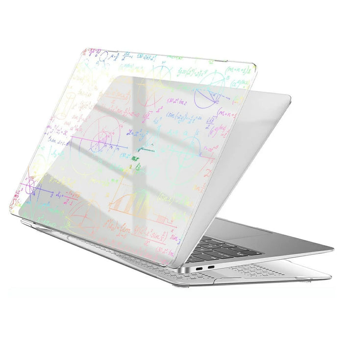 For MacBook Air 13 inch (2026) A3449 / (2025) A3240 / (2024) A3113 / (2022) A2681 Case Cold Stamping Laptops PC Hard Shell - LT-02 Clear - 2