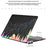 For MacBook Air 13 inch (2026) A3449 / (2025) A3240 / (2024) A3113 / (2022) A2681 Case Cold Stamping Laptops PC Hard Shell - LT-02 Clear - 3