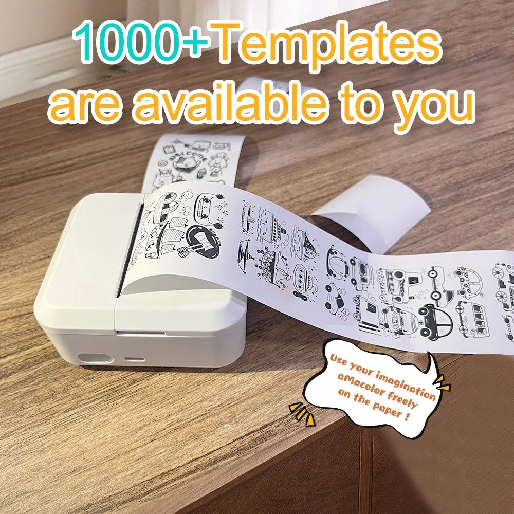 MARKLIFE S2 Bluetooth-compatible Thermal Label Printer Ink-Less Label Maker Machine for Small Business Home Office - White - 5