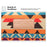 LISEN Geometric Pattern Design Carrying Case for 13-Inch Laptops Storage Bag, 34.5 x 24 x 1.5cm - Green Texture - 7
