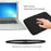 A03 17 inch Laptop Sleeve Bag Neoprene Notebook Carrying Bag with 4 Elastic Bands Tablet Briefcase - 6