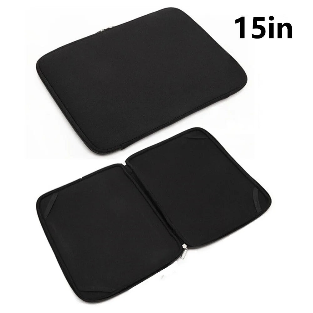 A03 15 inch Laptop Sleeve Bag Neoprene Notebook Carrying Bag Tablet Briefcase - Black - 1