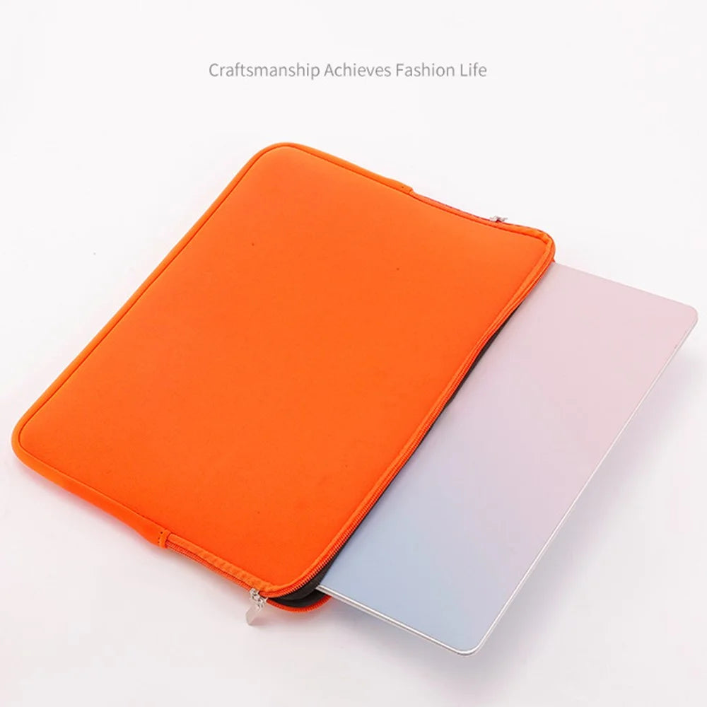 A03 13 inch Laptop Sleeve Bag Neoprene Notebook Carrying Bag Tablet Briefcase - Black - 4
