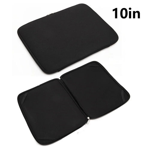 A03 10 inch Laptop Sleeve Bag Neoprene Notebook Carrying Bag Tablet Briefcase - Black - 1