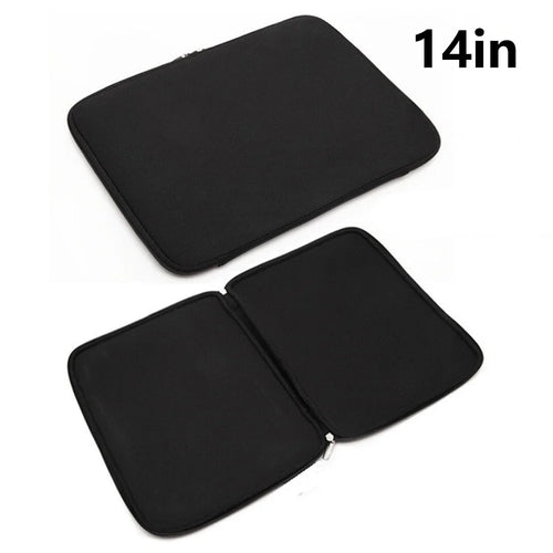 A03 14 inch Laptop Sleeve Bag Neoprene Notebook Carrying Bag without Elastic Bands Tablet Briefcase - 1