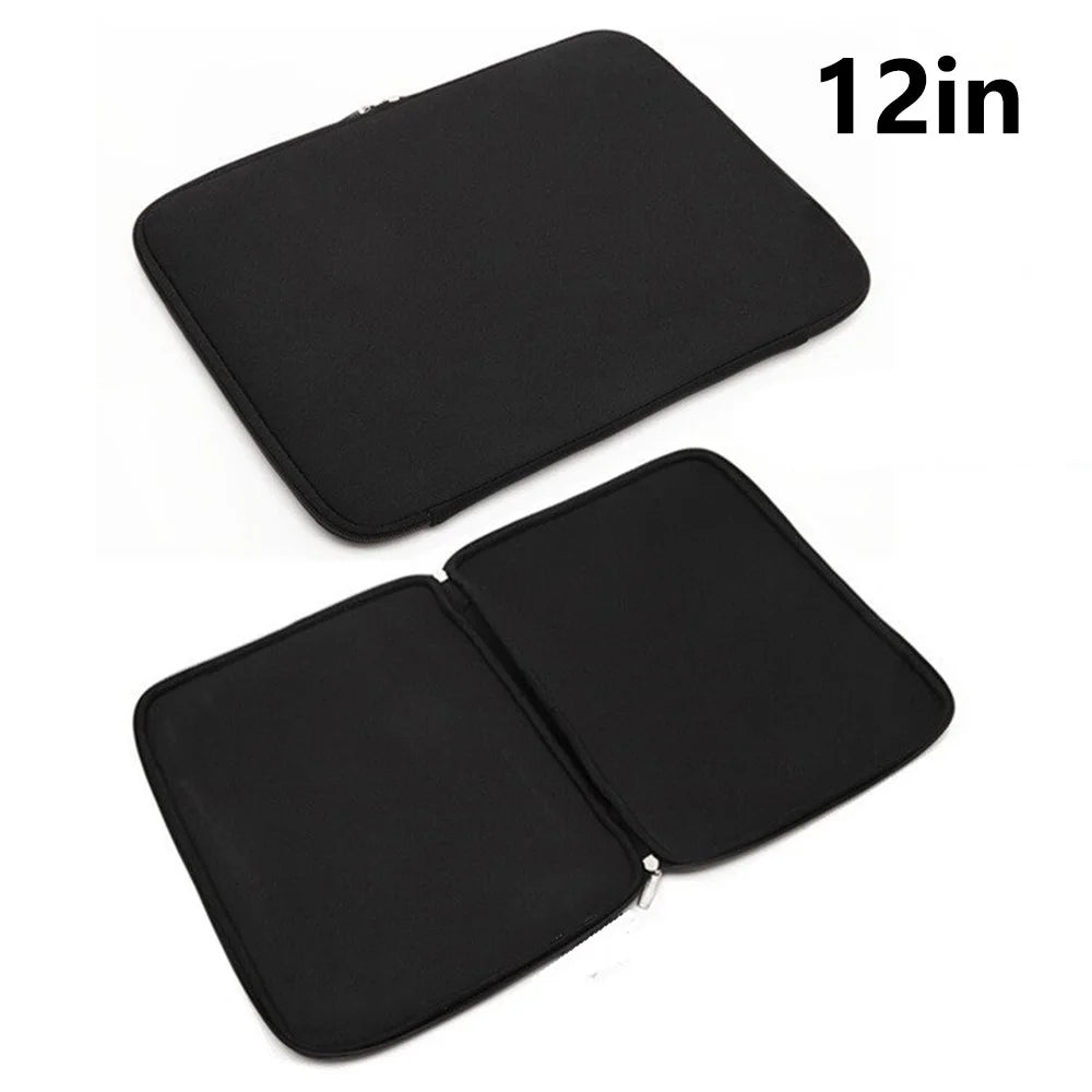 A03 12 inch Laptop Sleeve Bag Neoprene Notebook Carrying Bag without Elastic Bands Tablet Briefcase - 1