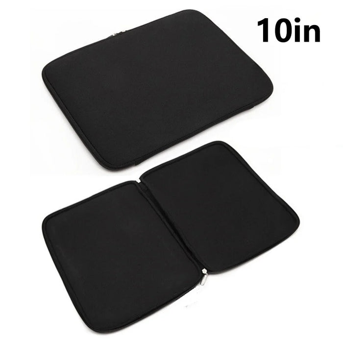 A03 10 inch Laptop Sleeve Bag Neoprene Notebook Carrying Bag without Elastic Bands Tablet Briefcase - 1