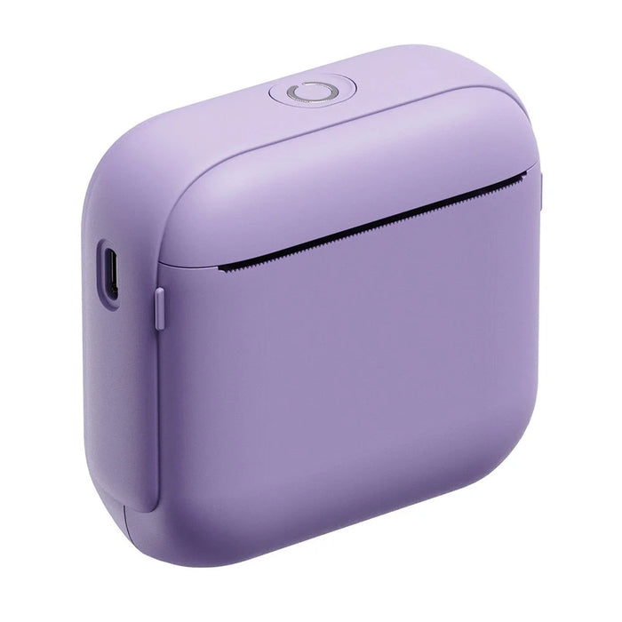 X6 Portable Mini Handheld Label Printer Thermal Printing Bluetooth-Compatible Label Maker - Purple - 3