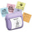 X6 Portable Mini Handheld Label Printer Thermal Printing Bluetooth-Compatible Label Maker - Purple - 5