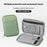 For 6-6.8 inch E-Reader Carrying Case Polyester Splash-Proof Portable Tablet Sleeve Bag - Green - 2