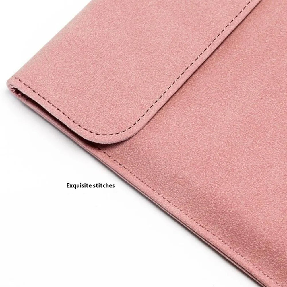For 6.8 inch Kindle Paperwhite E-Reader Carrying Case PU Leather Portable Protective Bag Magnetic Closure - Pink - 3