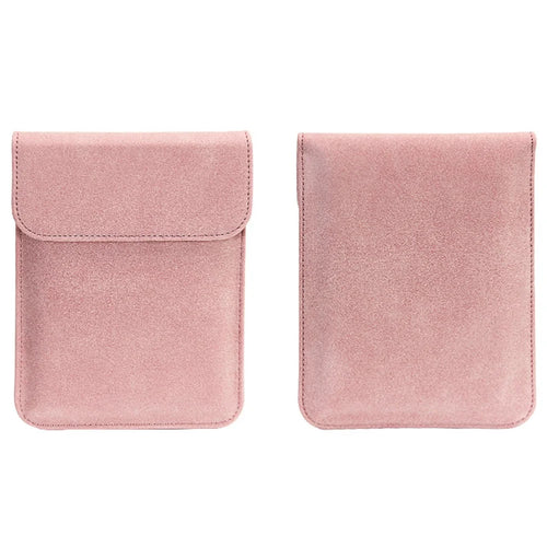 For 6 inch Kindle Paperwhite E-Reader Carrying Case PU Leather Portable Protective Bag Magnetic Closure - Pink - 1
