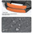 For 14 inch Shoulder Laptop Bag Business Style Multi-Functional Notebook Sleeve Bag with Air Cushion Protection - Grey - 7