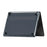 For Microsoft Surface Laptop 7 13.8-inch Crystal Case PC Ultra Thin Protective Cover - Black - 5