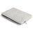 For 14-15.4 inch Laptop Bag PU Leather Inner Lining Scratch Resistant Water Repellent Protective Sleeve - Light Grey - 1