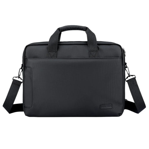 MARK RYDEN MR425 Oxford Cloth Briefcase Men Business Travel Laptop Handbag Crossbody Bag - Black / 15.6-inch - 1