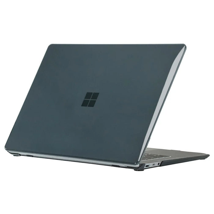 Crystal Case For Microsoft Surface Laptop 5  /  4  /  3  /  2 13.5 (1769  /  1867  /  1958  /  1950) PC Ultra Thin Protective Cover - Black - 1