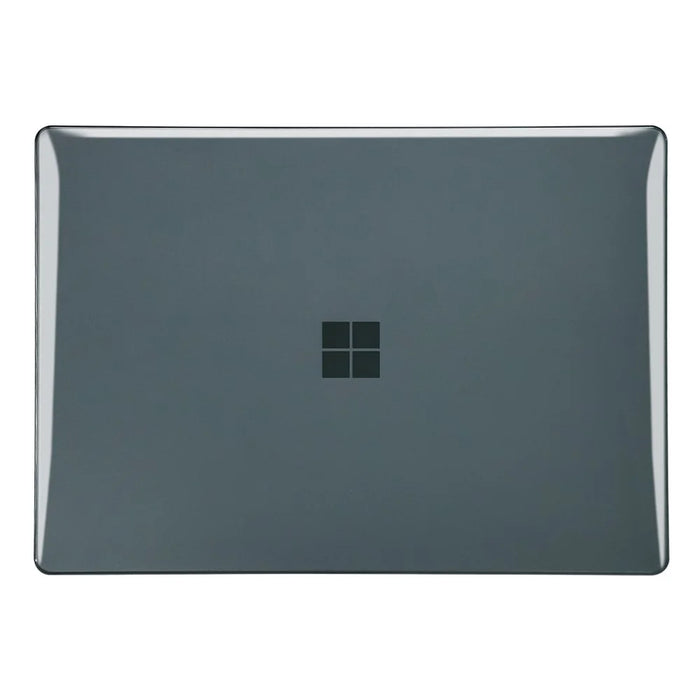 Crystal Case For Microsoft Surface Laptop 5  /  4  /  3  /  2 13.5 (1769  /  1867  /  1958  /  1950) PC Ultra Thin Protective Cover - Black - 2