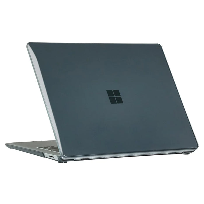 Crystal Case For Microsoft Surface Laptop 5  /  4  /  3  /  2 13.5 (1769  /  1867  /  1958  /  1950) PC Ultra Thin Protective Cover - Black - 3