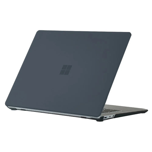 Matte Case For Microsoft Surface Laptop 5  /  4  /  3  /  2 13.5 (1769  /  1867  /  1958  /  1950) Hard PC Laptop Cover - Black - 1