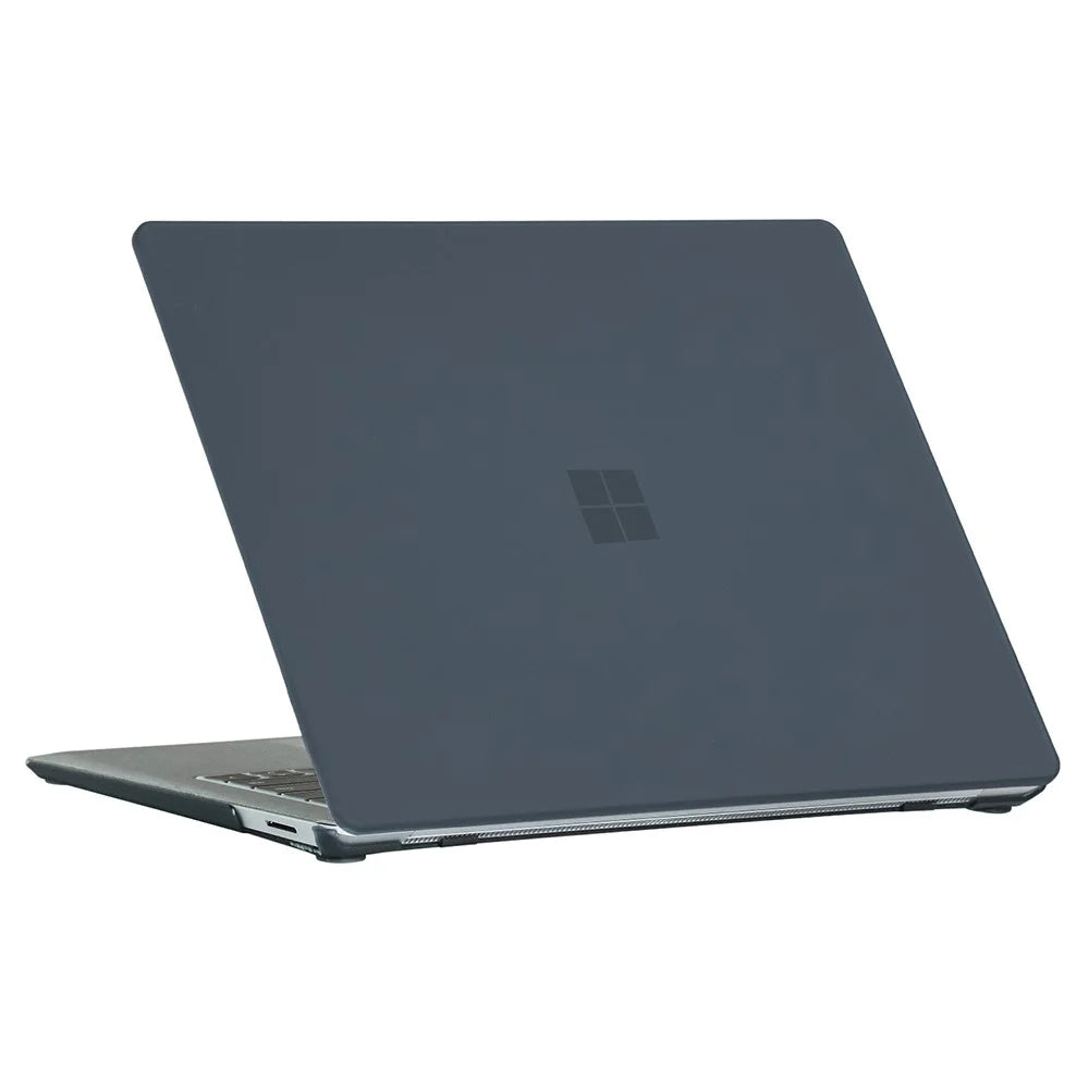 Matte Case For Microsoft Surface Laptop 5  /  4  /  3  /  2 13.5 (1769  /  1867  /  1958  /  1950) Hard PC Laptop Cover - Black - 3
