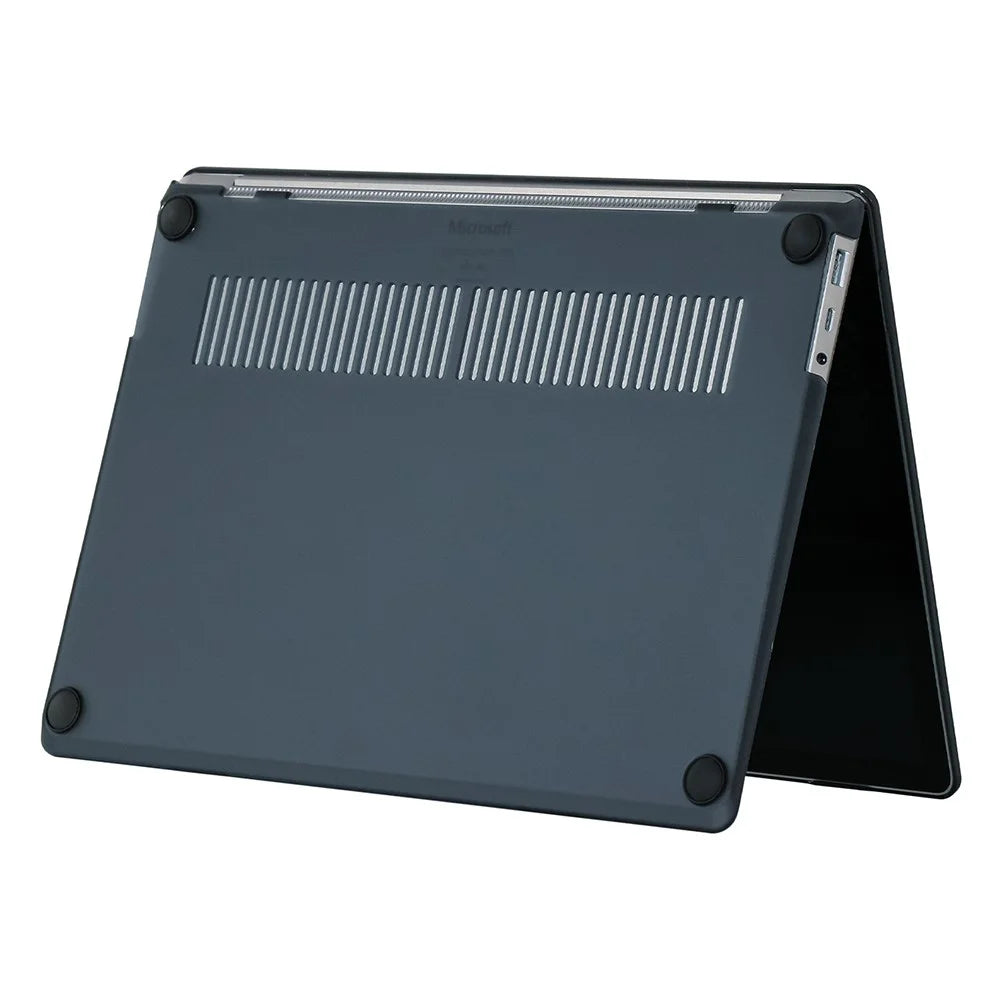 Matte Case For Microsoft Surface Laptop 5  /  4  /  3  /  2 13.5 (1769  /  1867  /  1958  /  1950) Hard PC Laptop Cover - Black - 5