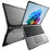 For Microsoft Surface Laptop 8 13.8 inch / 7 13.8-inch Laptop Case Stand Design Notebook TPU PC Cover - Black - 1