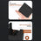ZJ-5890A 58mm Bluetooth-compatible USB Thermal Receipt Printer Portable POS Printer for Restaurant Retail - Black - 5