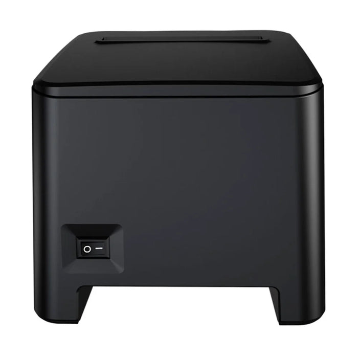 ZJ-8370 80mm Thermal Receipt Printer USB LAN Interface Restaurant Kitchen Printer with Auto Cutter - Black / US Plug - 5