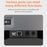 ZJ-8370 80mm Thermal Receipt Printer USB LAN Interface Restaurant Kitchen Printer with Auto Cutter - Black / US Plug - 7