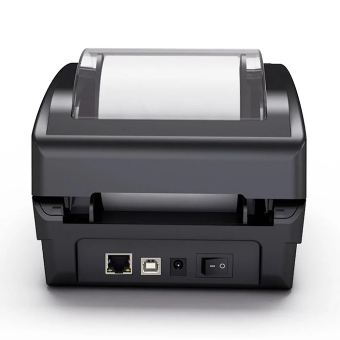 ZJ-8610 80mm Thermal Label Printer USB Bluetooth-compatible Inkless Printer for Retail Small Business - Black  /  US Plug - 3