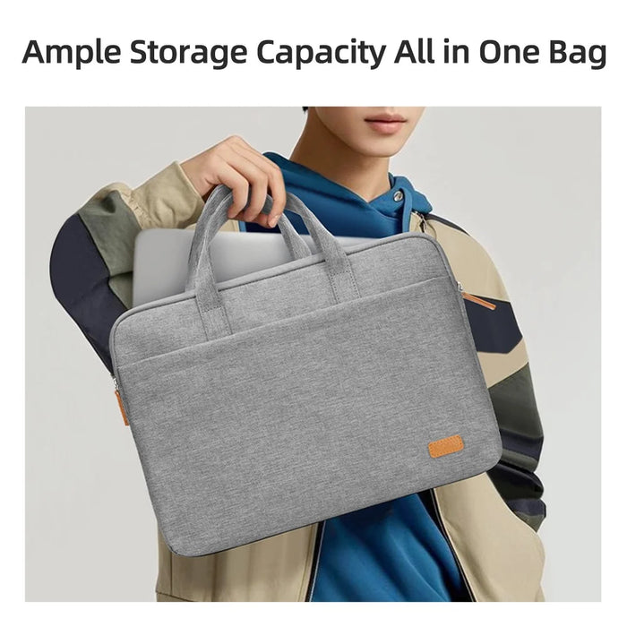 ROCK RST10887 For Laptops Up To 14.9 Inch Carrying Case Notebook Storage Bag Shockproof with Strap - 3