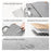 ROCK RST10887 For Laptops Up To 14.9 Inch Carrying Case Notebook Storage Bag Shockproof with Strap - 5