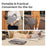 ROCK RST10887 For Laptops Up To 14.9 Inch Carrying Case Notebook Storage Bag Shockproof with Strap - 7